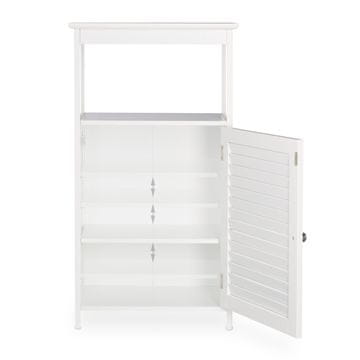 Northix Kupaonski ormarić s pretincima i policama drveni 60 x 30 x 120 cm