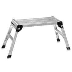Northix Aluminijska platforma, sklopivi radni stol, ljestve, radna platforma 150 kg