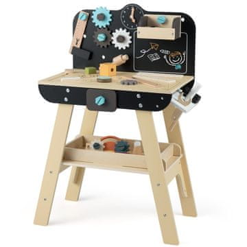 Northix Dječji drveni radni stol 51x30x74 cm MDF Montessori alat