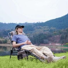 KingCamp  Sklopiva ležaljka Berlin, siva