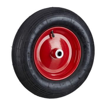 Northix Pneumatska guma za kolica 4.80 4.00-8" čelični naplatak crvena