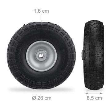 Northix Set od 2 vreće za ogrjev od filca s praktičnim ručkama