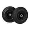 Northix Set od 2 PU kotača za kolica – otporni na probijanje
