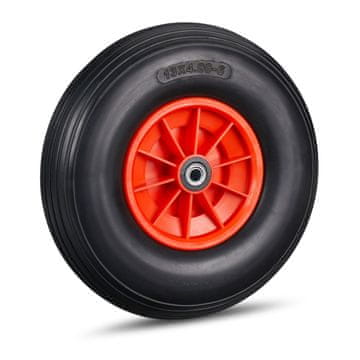 Northix Kotač za kolica 4.00-6" od pune gume – otporan na probijanje