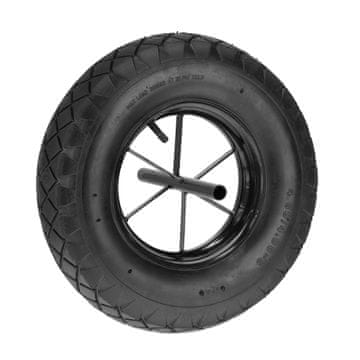 Northix Pneumatski kotač za kolica 4.80/4.00-8 s fiksnom osovinom