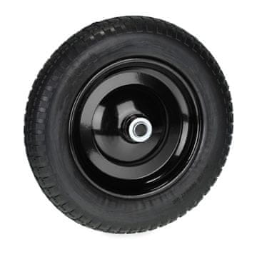 Northix Kotači za kolica 3.00-8 s čeličnim naplatkom, crni