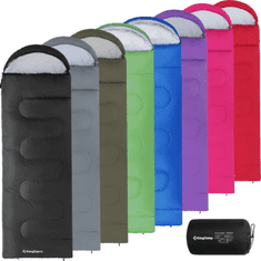 KingCamp Vreća za spavanje Oasis 250, siva, desni zatvarač