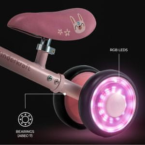 Svijetleći RGB kotači guralice CUTIE FLASH