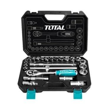 Total One-Stop Tools 25-dijelni set alata 1/2" nasadnih ključeva/ INDUSTRIAL (THT121251)