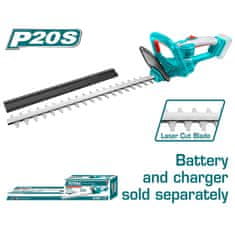 Total One-Stop Tools Akumulatorske škare za živicu 2800spm/460mm/20V/2.0Ah-7.5Ah/P20S (Bez baterije) (THTLI20018)
