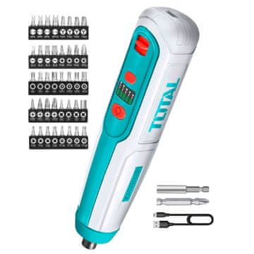 Total One-Stop Tools Akumulatorski Odvijač 4V/USB (TSDLI0403)