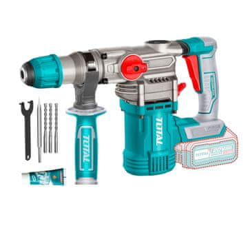 Total One-Stop Tools Akumulatorski rotacijski čekić, SDS Plus/4400bpm/4,5J/ INDUSTRIAL (TRHLI20288)