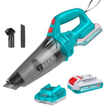 Total One-Stop Tools Akumulatorski usisavač 0,5L / P20S (SET Baterija 1x2Ah, Punjač) (TVLI20126)