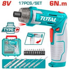 Total One-Stop Tools Akumulatorski odvijač 8V/6Nm/Type-C/2pos /INDUSTRIAL (TSDLI08025)