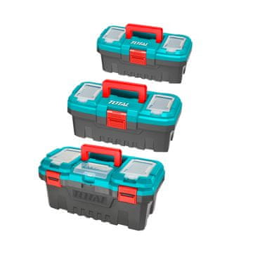 Total One-Stop Tools 3-dijelni set plastičnih kutija za alat 14", 17", 20" (TPBXK0031)