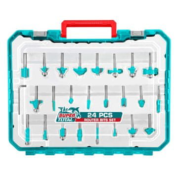 Total One-Stop Tools 24-dijelni set glodala (8 mm) / INDUSTRIAL (TACSR12408)
