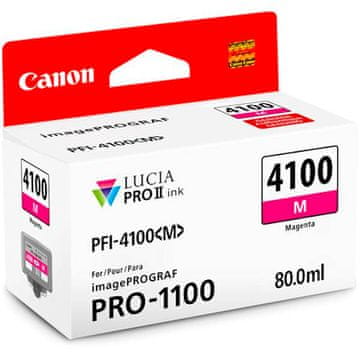 Canon Tinta PFI-4100 za pisač IMAGEPROGRAF PRO-1100, 80 ml, magenta (6779C001AA)