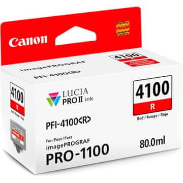 Canon Tinta PFI-4100 za pisač IMAGEPROGRAF PRO-1100, 80 ml, crvena (6785C001AA)