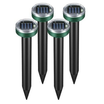 HOME & MARKER® Solarni uređaj protiv nametnika za vrt 4x kom | S4OLGUARD