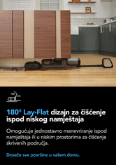 Tineco FLOOR ONE i5 Stretch Plus, usisavač i čistač, siva