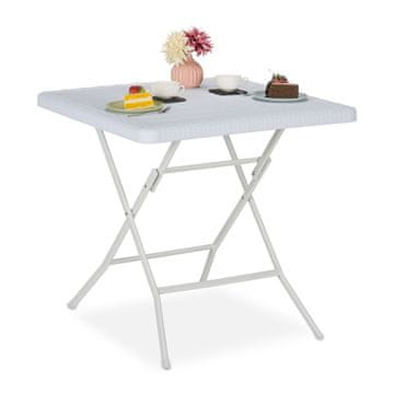 Northix Vrtni stol u drvenom izgledu za 4 osobe