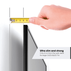 Vogels TVM5645WH, ELITE zidni nosač za TV od 40"-77", rotacija 180°, max 45 kg