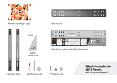 Vogels TVM5705, ELITE zidni nosač za TV od 40"-110", fiksni, max 100kg