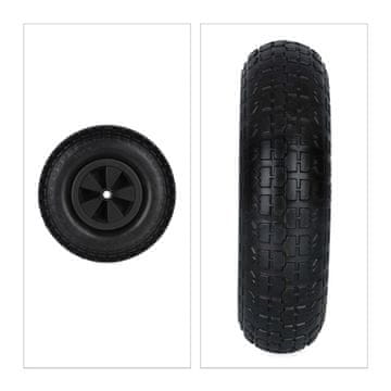 Northix Kotač za kolica 4.00-6 u crnoj boji – otporan na probijanje