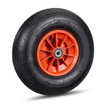 Northix Kotači za kolica 4.00-6 – plastični naplatak s adapterima