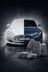 Farrot Set za pranje automobila: spužva, četka, krpa od mikrovlakana, 9 komada.