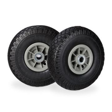 Northix Kotači za kolica 2 kom – PU guma, bezzračni i otporni na probijanje