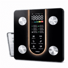 Farrot Pametna vaga za analizu tijela Bluetooth BMI masnoća voda mišići 180 kg aplikacija digitalna vaga