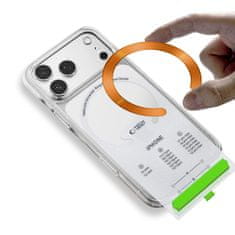 Tech-protect Magnetic magnetski prsten za MagSafe 2kom, crni / narančasti