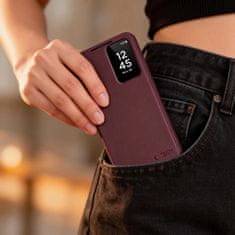 Tech-protect Smart Wallet knjižna futrola za Samsung Galaxy S26 Ultra, bordo