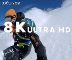 SJCAM SJ30 akcijska sportska kamera, 8K UHD, 8x ZOOM, vodootporna, standardni komplet