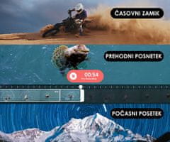 SJCAM SJ30 akcijska sportska kamera, 8K UHD, 8x ZOOM, vodootporna, standardni komplet