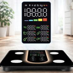 Farrot pametna vaga za analizu tijela – Bluetooth aplikacija FeelFit, 21 mjerenje, 180 kg | 24 mjeseca jamstva