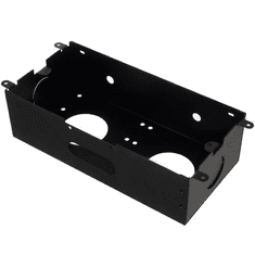 Izoxis Namještajna utičnica 21659, 3x shuko, sa kablom 1,8m, crna