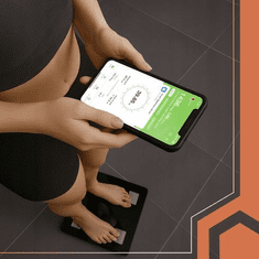 Ruhhy Vaga osobna digitalna RUHHY 20675, BIA, do 226kg, Bluetooth, crna