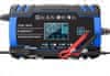 Farrot Automatski punjač akumulatora 12V 8A / 24V 4A pametni punjač baterije LCD za auto, motor, ATV i brod – smart charger
