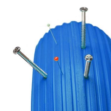 Northix Kotač za kolica 4.00-6 PU guma brez zraka s ležaji in robustnim dizajnom