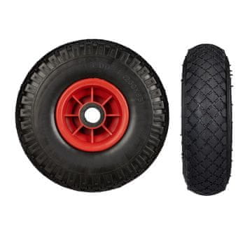 Northix Kotači za kolica 2 kom PU guma brez zraka s ležaji in odpornostjo na prebode