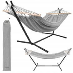 Malatec XXL vrtna viseća mreža 200x150cm do 250kg na metalnom stalku