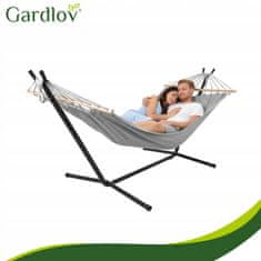 Malatec XXL vrtna viseća mreža 200x150cm do 250kg na metalnom stalku