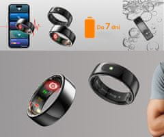 Forever Astral SR-100 pametni prsten, veličina 13, BT 5.2, crni