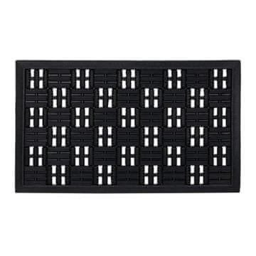 Northix Gumena mreža za otirač na vratima s perforiranim dizajnom i protukliznom podlogom