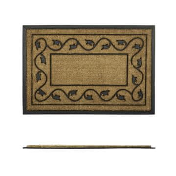 Northix Velika otirač za vrata od kokosovih vlakana s neklizajućom gumenom podlogom