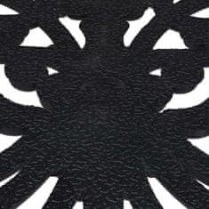 Northix Gumena prostirka za vrata s protukliznom podlogom i crnim dizajnom