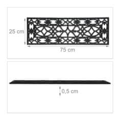 Northix Gumena prostirka za vrata s protukliznim uzorkom