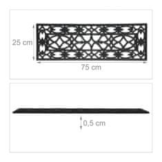 Northix Gumena prostirka za vrata s protukliznim uzorkom